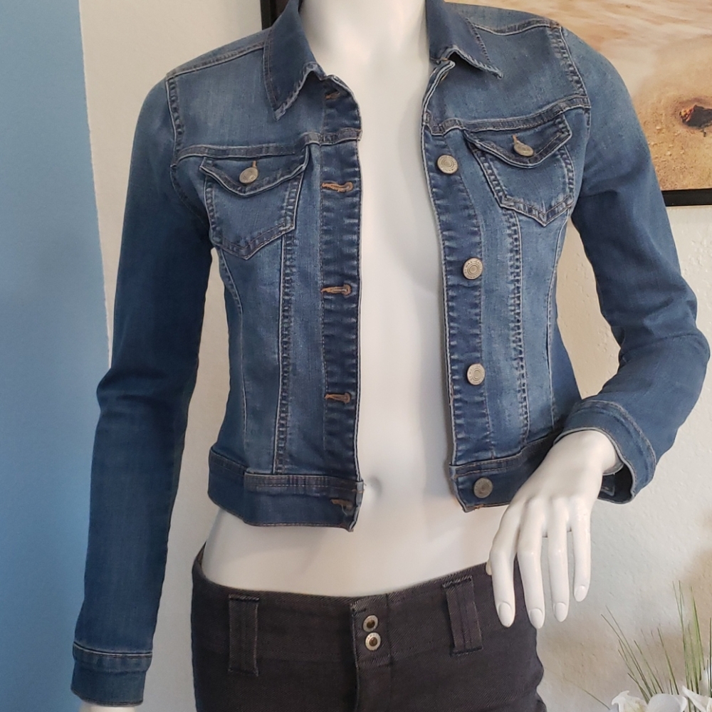 Wax Jeans Jacket Size S